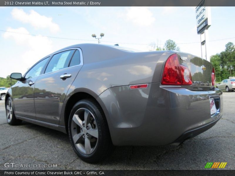 Mocha Steel Metallic / Ebony 2012 Chevrolet Malibu LT