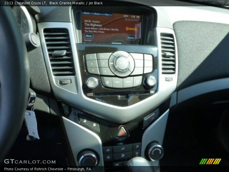 Black Granite Metallic / Jet Black 2013 Chevrolet Cruze LT