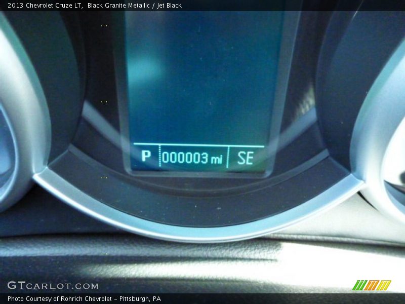Black Granite Metallic / Jet Black 2013 Chevrolet Cruze LT