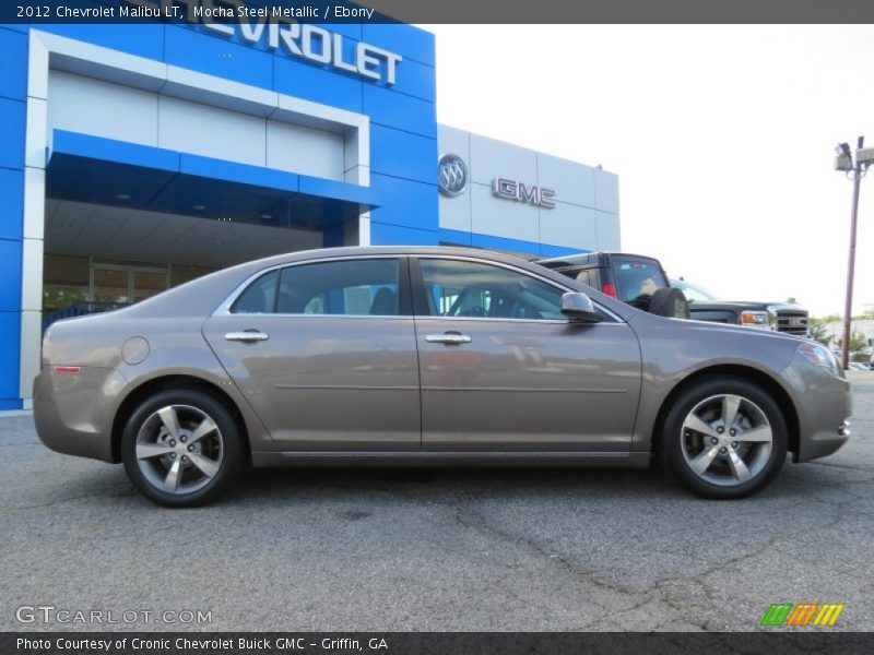 Mocha Steel Metallic / Ebony 2012 Chevrolet Malibu LT