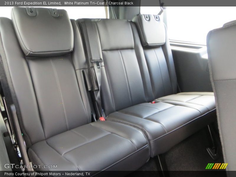 White Platinum Tri-Coat / Charcoal Black 2013 Ford Expedition EL Limited