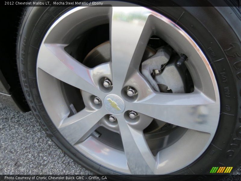 Mocha Steel Metallic / Ebony 2012 Chevrolet Malibu LT