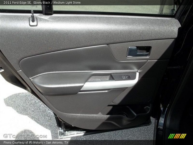 Ebony Black / Medium Light Stone 2011 Ford Edge SE