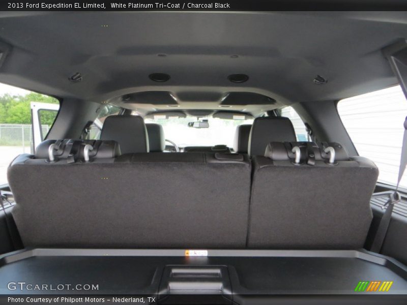 White Platinum Tri-Coat / Charcoal Black 2013 Ford Expedition EL Limited
