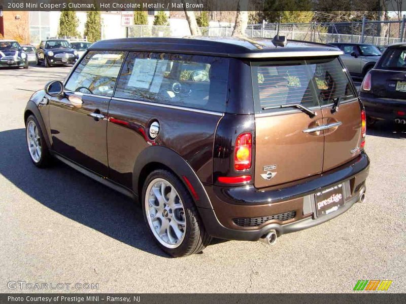 Hot Chocolate Metallic / Malt Brown 2008 Mini Cooper S Clubman