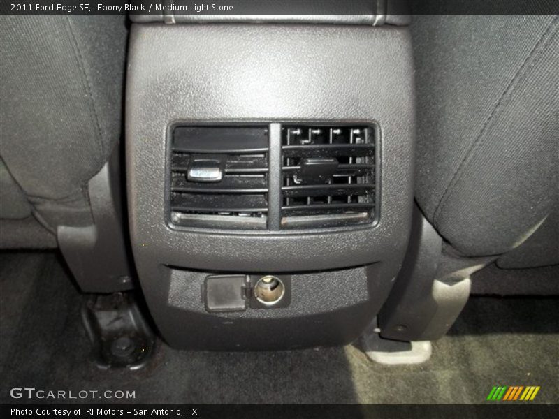 Ebony Black / Medium Light Stone 2011 Ford Edge SE