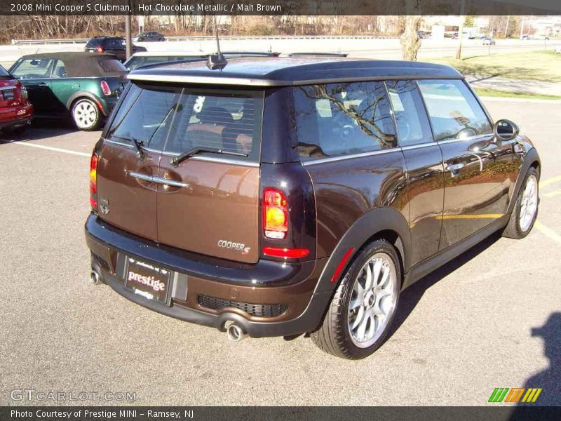 Hot Chocolate Metallic / Malt Brown 2008 Mini Cooper S Clubman