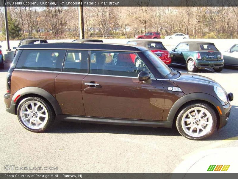 Hot Chocolate Metallic / Malt Brown 2008 Mini Cooper S Clubman