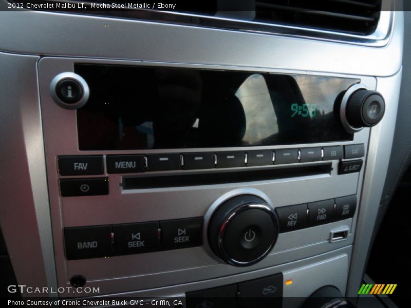 Mocha Steel Metallic / Ebony 2012 Chevrolet Malibu LT