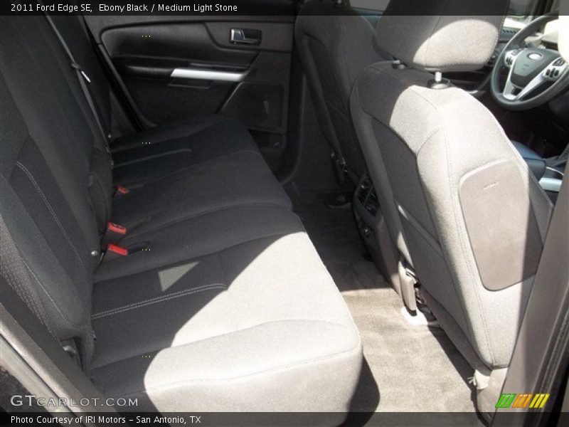 Ebony Black / Medium Light Stone 2011 Ford Edge SE