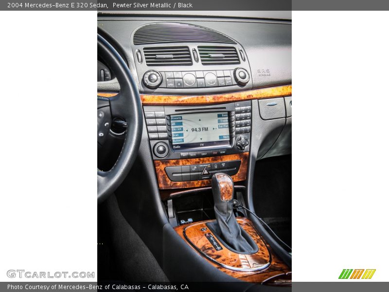Pewter Silver Metallic / Black 2004 Mercedes-Benz E 320 Sedan