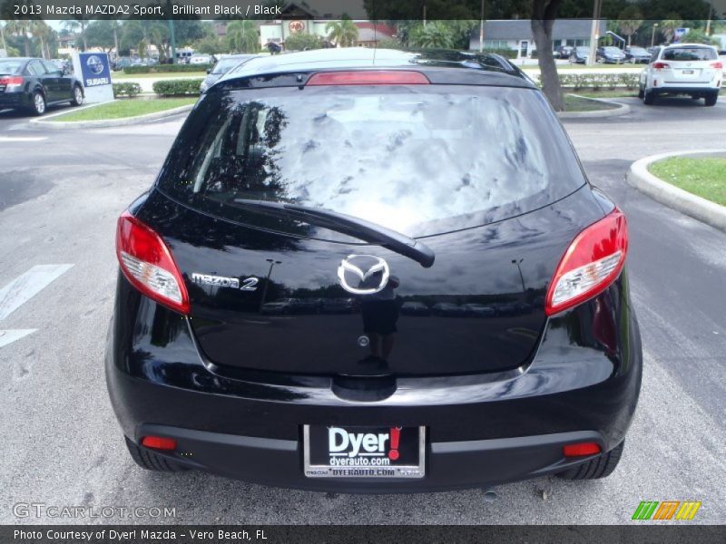 Brilliant Black / Black 2013 Mazda MAZDA2 Sport