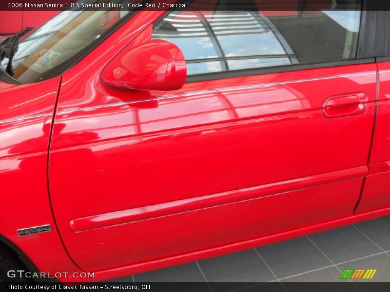 Code Red / Charcoal 2006 Nissan Sentra 1.8 S Special Edition