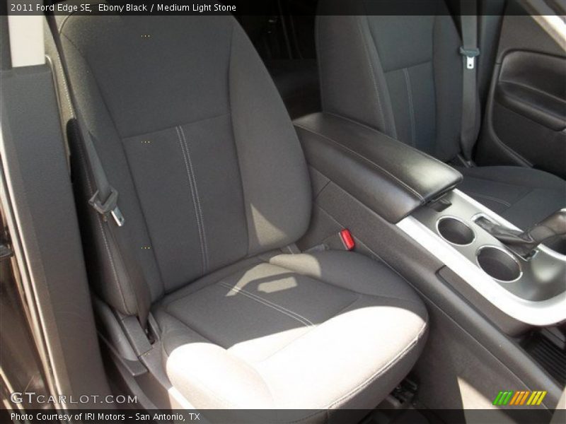Ebony Black / Medium Light Stone 2011 Ford Edge SE