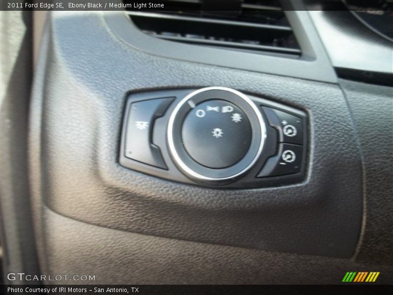 Ebony Black / Medium Light Stone 2011 Ford Edge SE