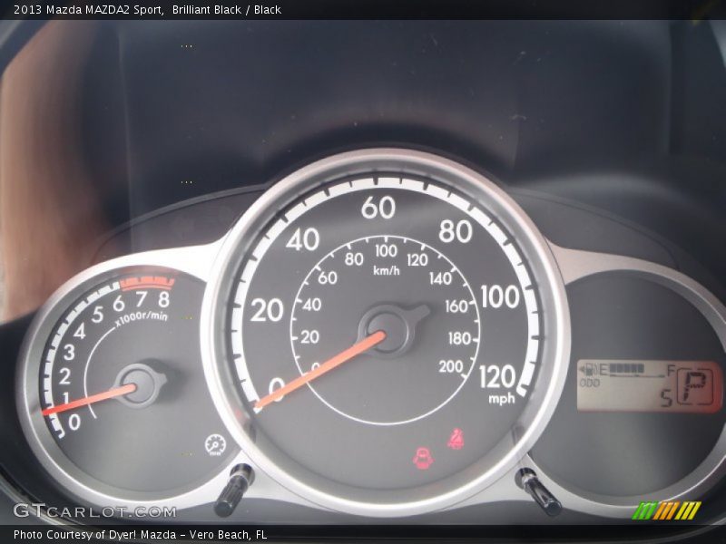  2013 MAZDA2 Sport Sport Gauges