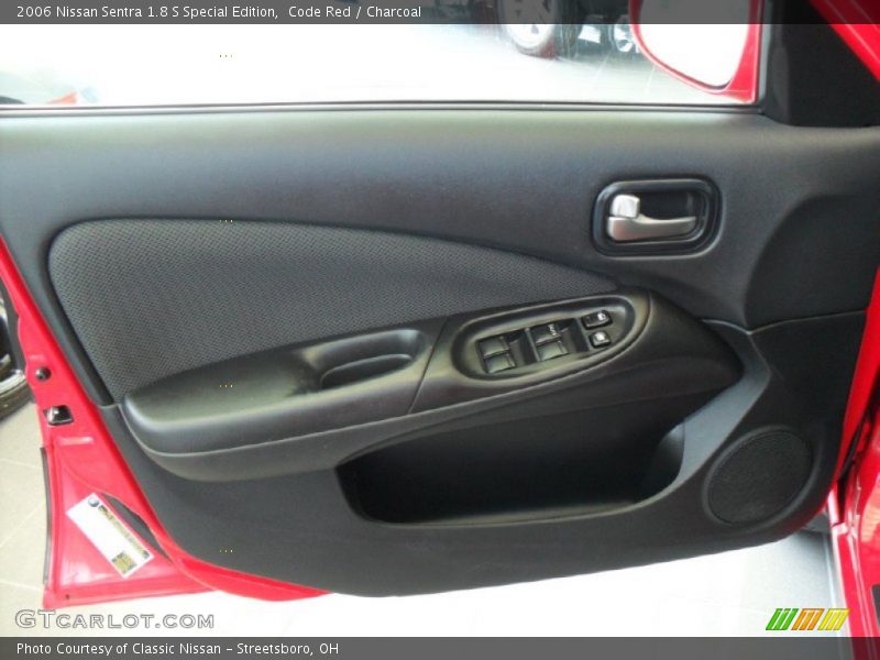 Code Red / Charcoal 2006 Nissan Sentra 1.8 S Special Edition