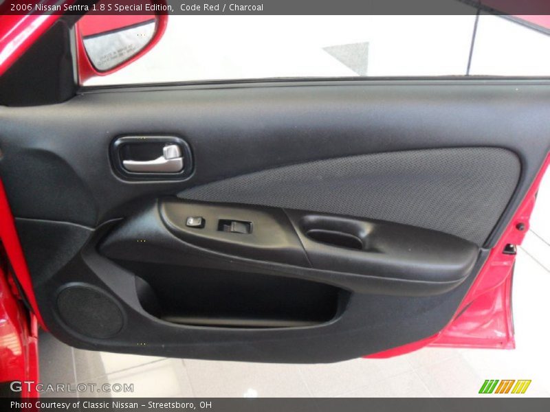 Code Red / Charcoal 2006 Nissan Sentra 1.8 S Special Edition