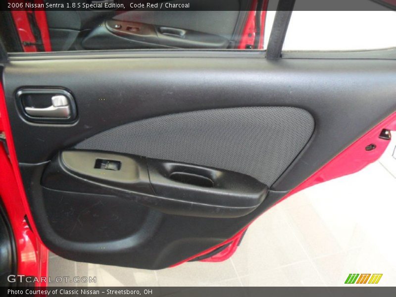 Code Red / Charcoal 2006 Nissan Sentra 1.8 S Special Edition
