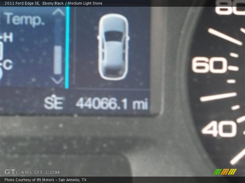 Ebony Black / Medium Light Stone 2011 Ford Edge SE