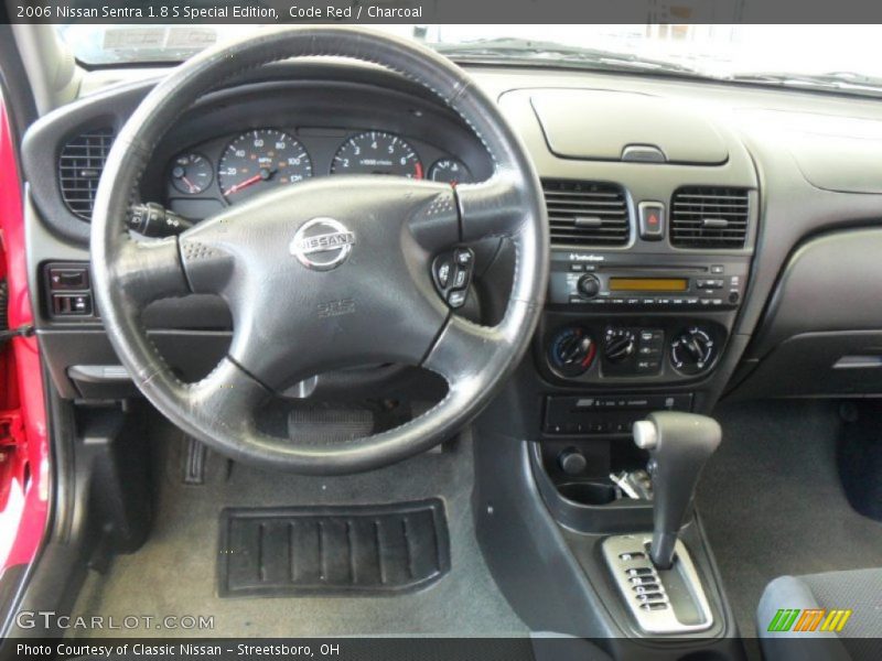 Code Red / Charcoal 2006 Nissan Sentra 1.8 S Special Edition