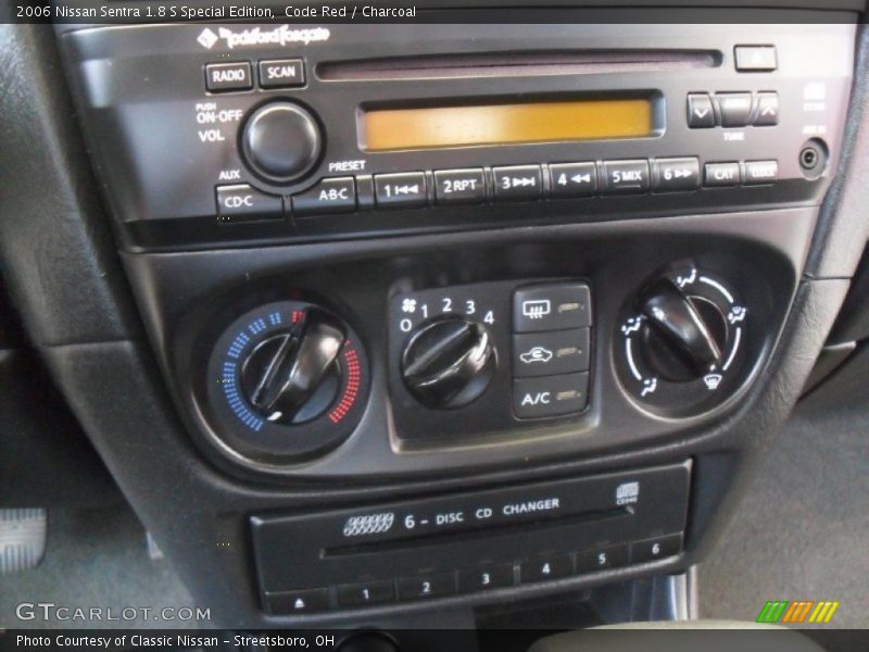 Code Red / Charcoal 2006 Nissan Sentra 1.8 S Special Edition