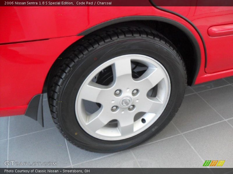 Code Red / Charcoal 2006 Nissan Sentra 1.8 S Special Edition