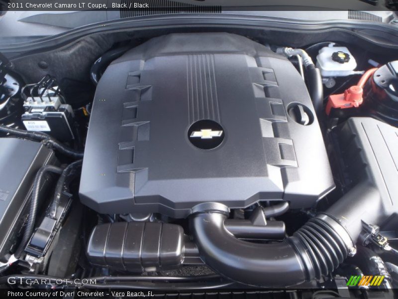 Black / Black 2011 Chevrolet Camaro LT Coupe