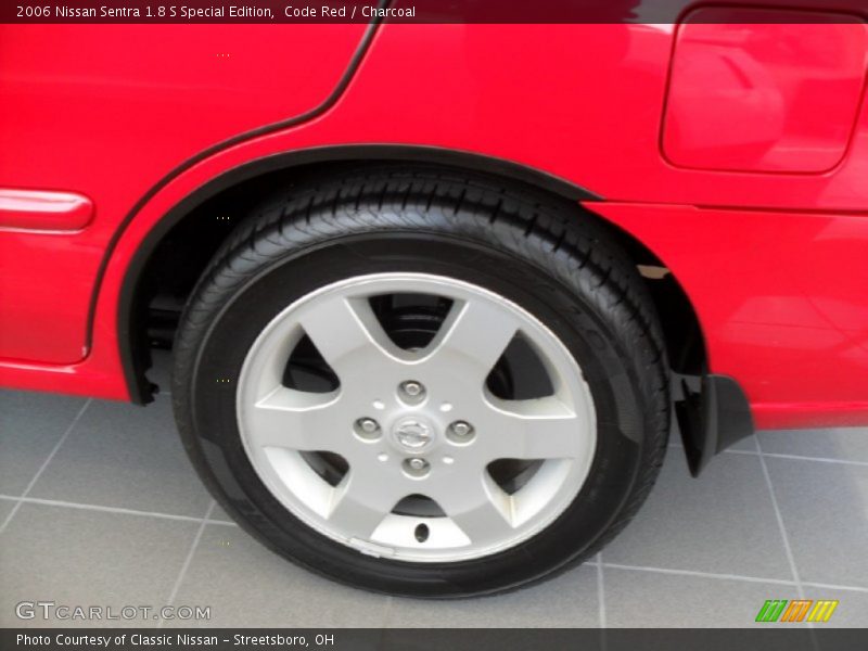 Code Red / Charcoal 2006 Nissan Sentra 1.8 S Special Edition