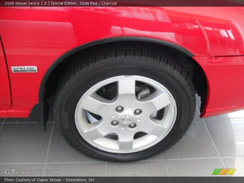 Code Red / Charcoal 2006 Nissan Sentra 1.8 S Special Edition