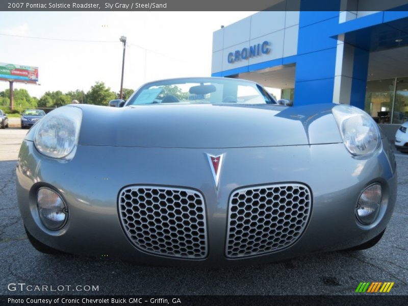 Sly Gray / Steel/Sand 2007 Pontiac Solstice Roadster