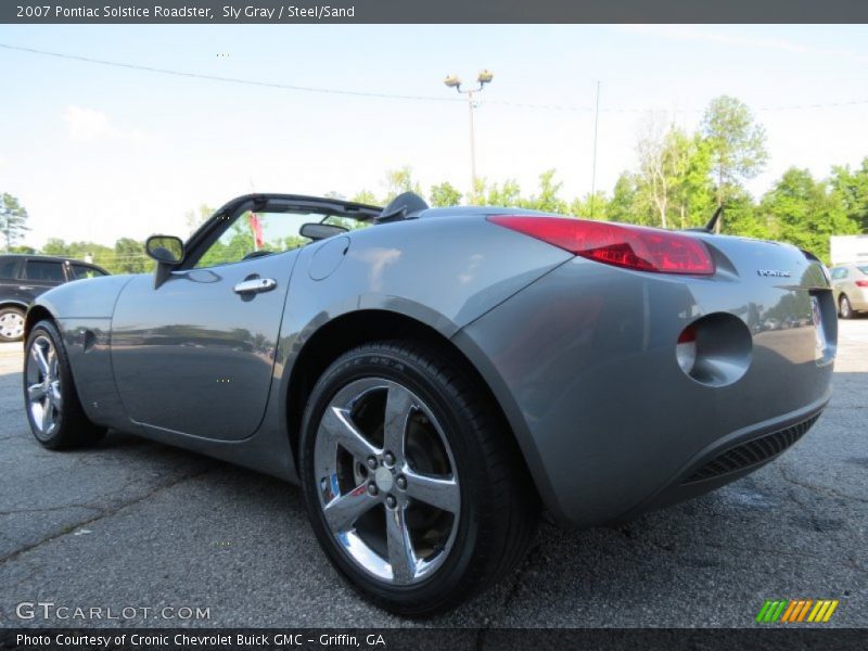 Sly Gray / Steel/Sand 2007 Pontiac Solstice Roadster