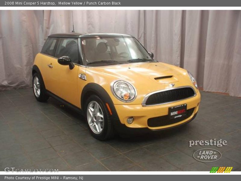 Mellow Yellow / Punch Carbon Black 2008 Mini Cooper S Hardtop