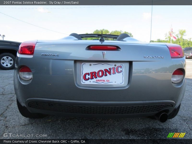 Sly Gray / Steel/Sand 2007 Pontiac Solstice Roadster