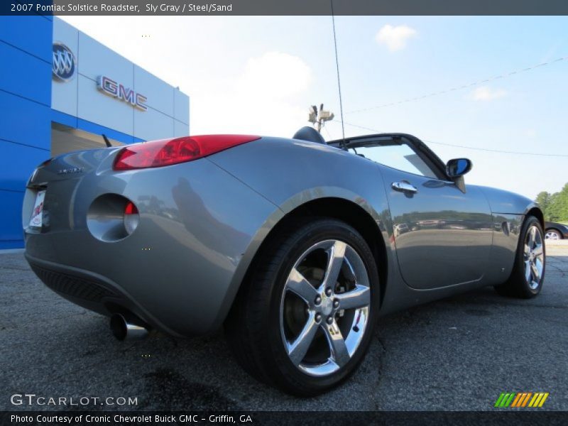 Sly Gray / Steel/Sand 2007 Pontiac Solstice Roadster