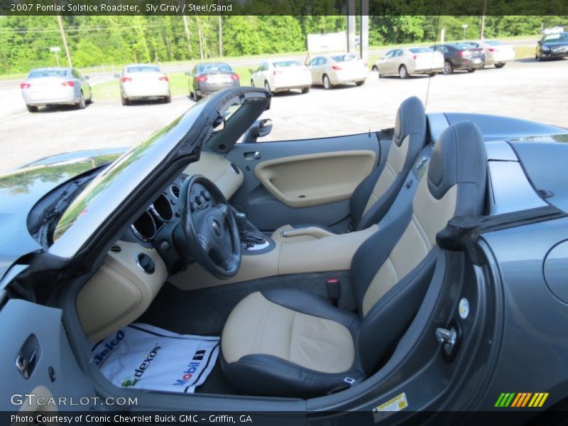 Sly Gray / Steel/Sand 2007 Pontiac Solstice Roadster