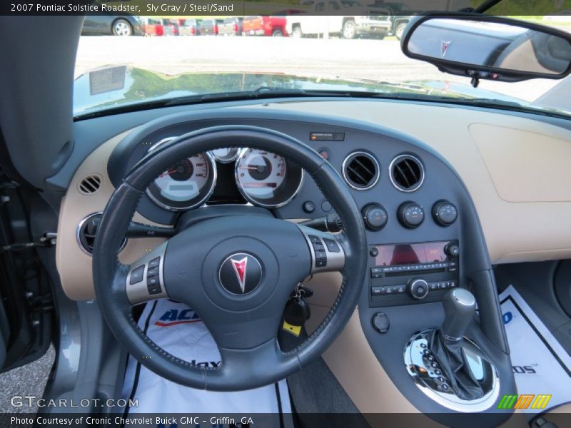 Sly Gray / Steel/Sand 2007 Pontiac Solstice Roadster
