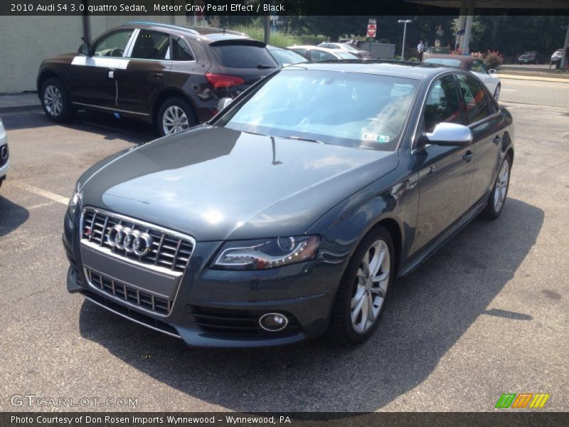Meteor Gray Pearl Effect / Black 2010 Audi S4 3.0 quattro Sedan