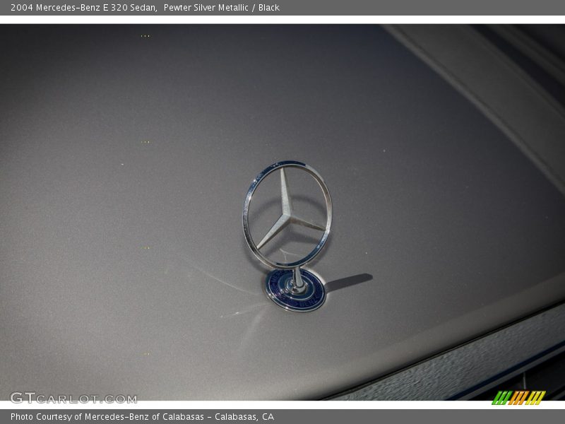 Pewter Silver Metallic / Black 2004 Mercedes-Benz E 320 Sedan