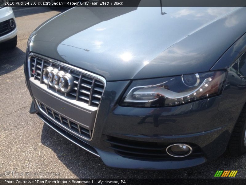 Meteor Gray Pearl Effect / Black 2010 Audi S4 3.0 quattro Sedan