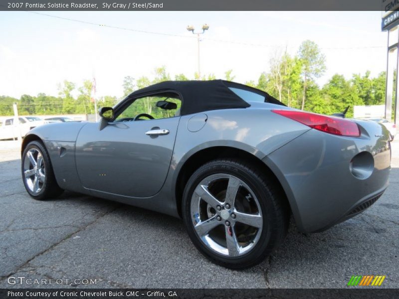 Sly Gray / Steel/Sand 2007 Pontiac Solstice Roadster