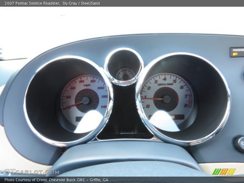 Sly Gray / Steel/Sand 2007 Pontiac Solstice Roadster