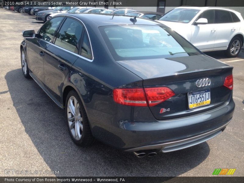 Meteor Gray Pearl Effect / Black 2010 Audi S4 3.0 quattro Sedan