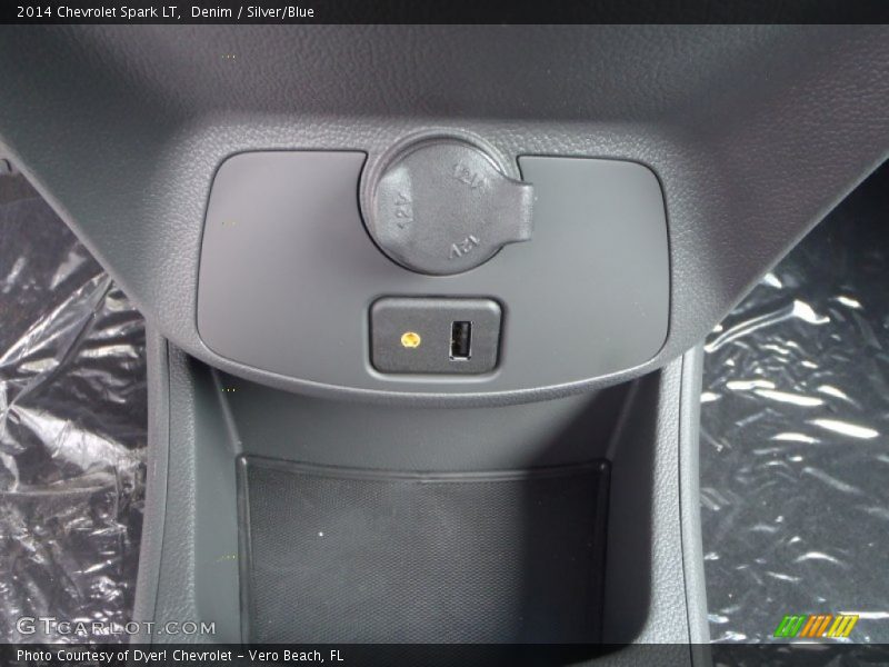 Denim / Silver/Blue 2014 Chevrolet Spark LT