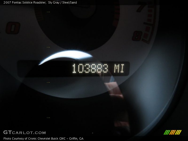 Sly Gray / Steel/Sand 2007 Pontiac Solstice Roadster