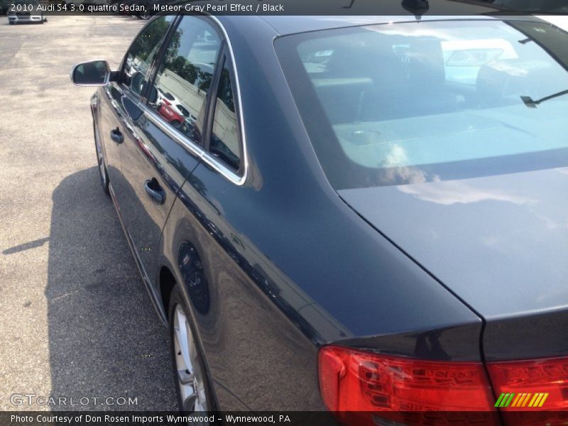 Meteor Gray Pearl Effect / Black 2010 Audi S4 3.0 quattro Sedan