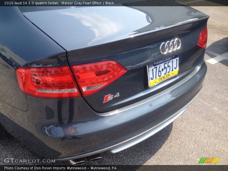 Meteor Gray Pearl Effect / Black 2010 Audi S4 3.0 quattro Sedan