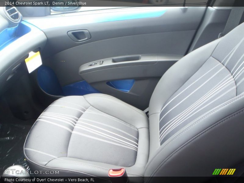 Denim / Silver/Blue 2014 Chevrolet Spark LT