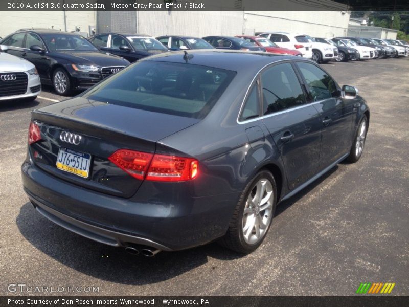 Meteor Gray Pearl Effect / Black 2010 Audi S4 3.0 quattro Sedan