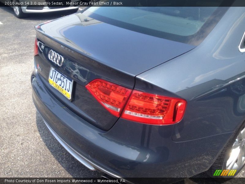 Meteor Gray Pearl Effect / Black 2010 Audi S4 3.0 quattro Sedan